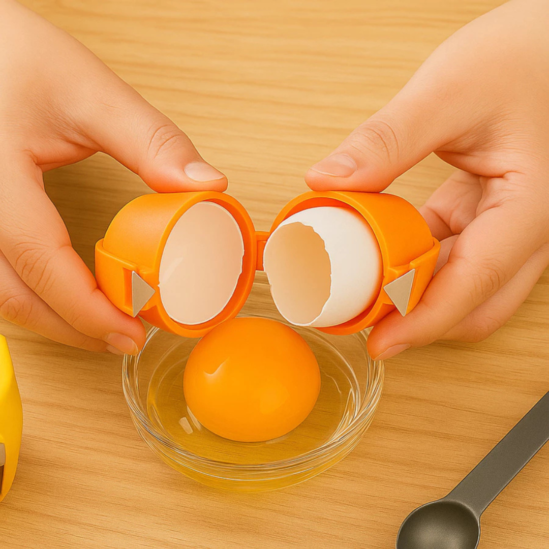 Abridor de huevos moderno: sencillo, rápido y sin complicaciones
