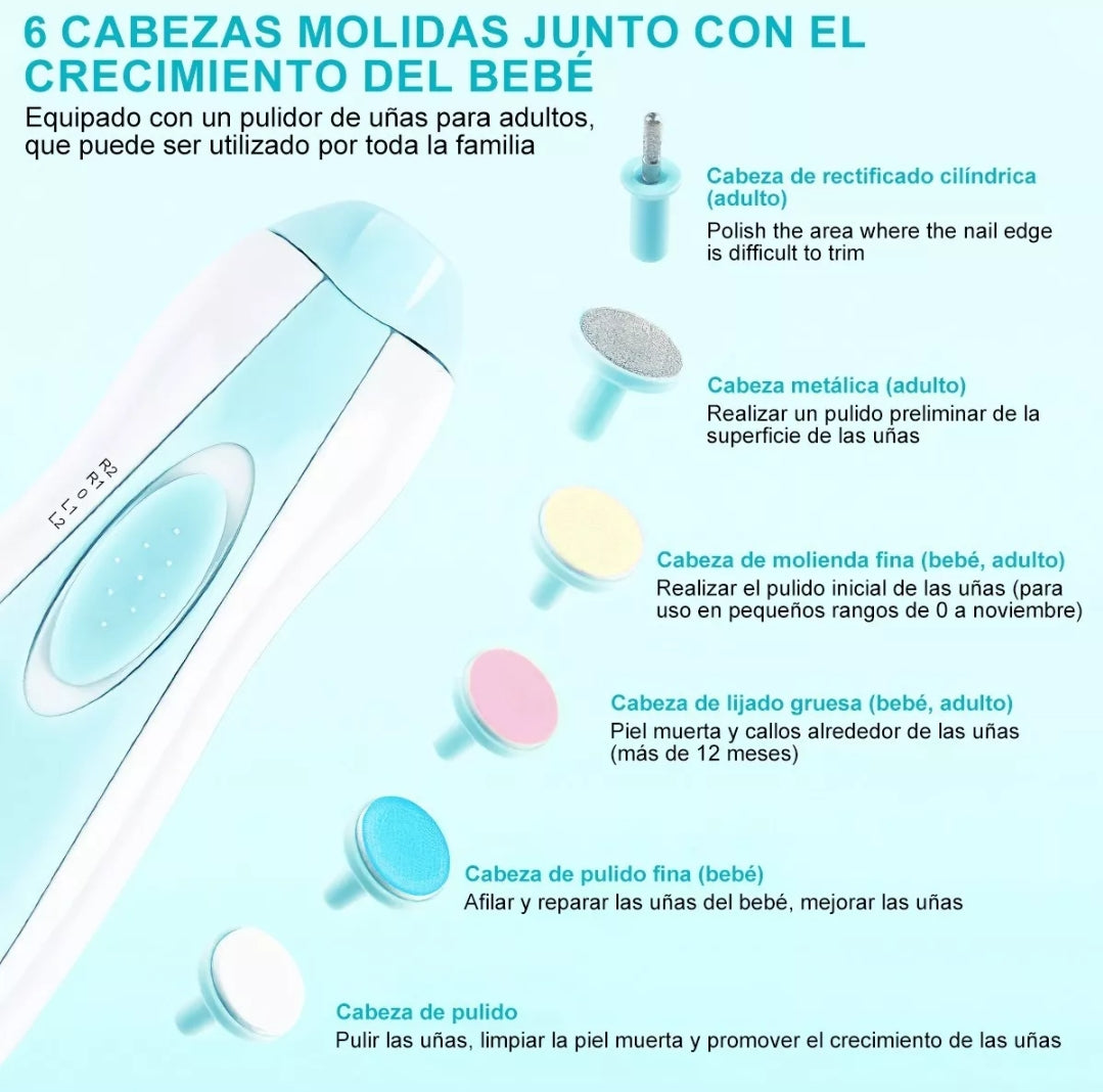 ¡Última Oportunidad! El Cortauñas Eléctrico para Bebés que Facilitará Tu Vida