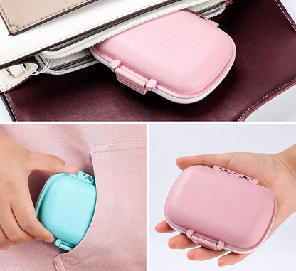 Super Organizador de pastillas portátil - 8 rejillas (Compre 1 y llévese 2)+envío gratis