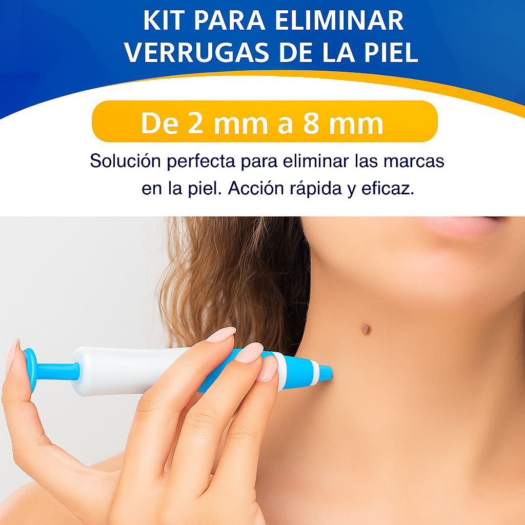 DermoClear™ – Elimina verrugas sin dolor, en casa y en solo 14 días