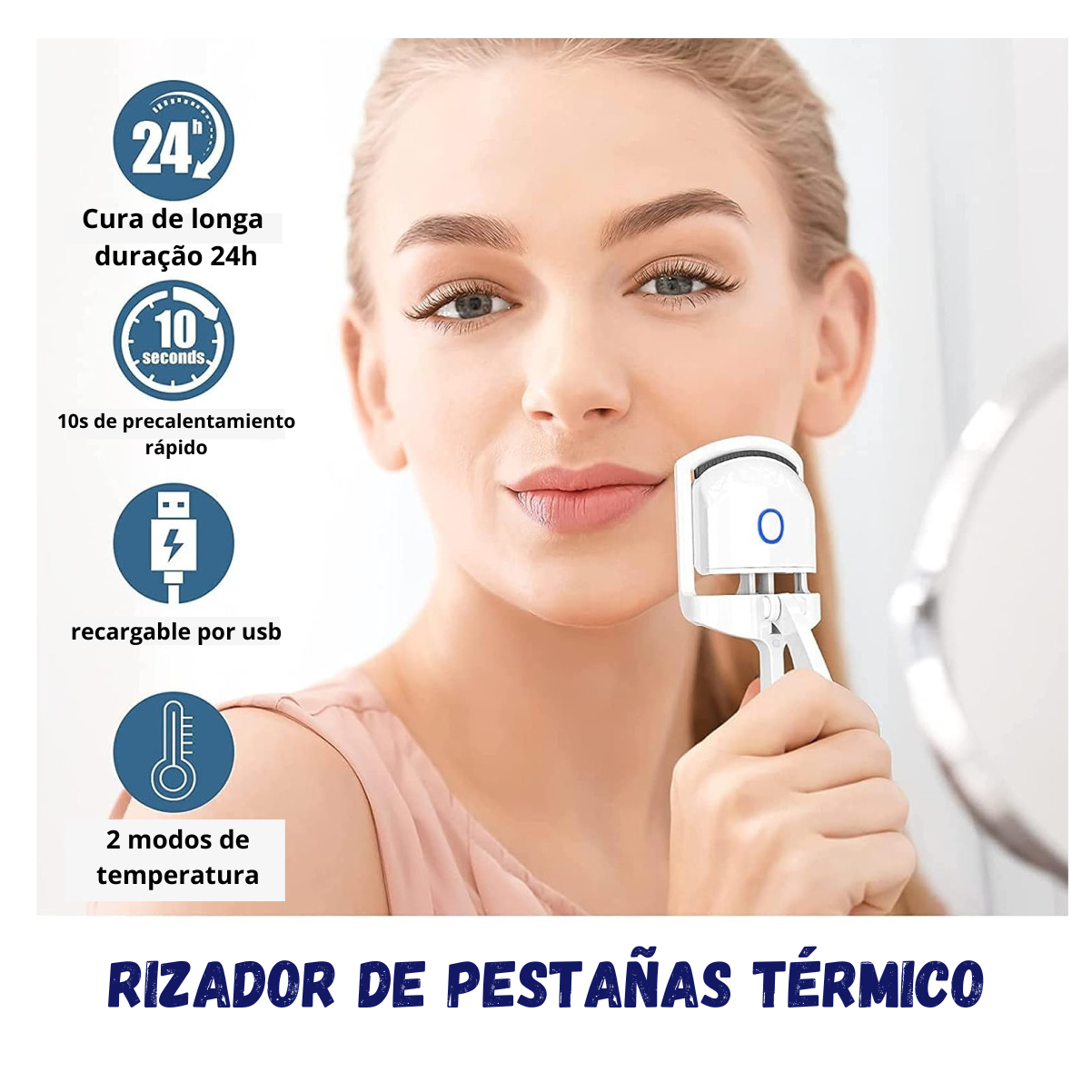 Será imposible resistirse a su mirada: ¡pestañas largas y rizadas en segundos!