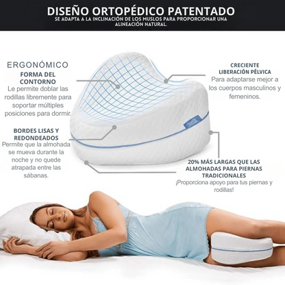 Revoget™ - Di adiós a los dolores de espalda y columna al dormir de lado: ¡la almohada ortopédica que necesitas!