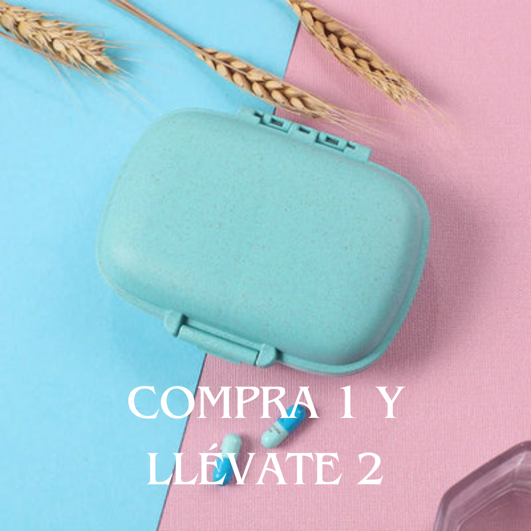 Super Organizador de pastillas portátil - 8 rejillas (Compre 1 y llévese 2)+envío gratis