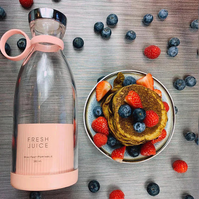 ÚLTIMA OPORTUNIDAD: COMPRA 1 Y LLEVA 2 -Mini licuadora de botella portátil